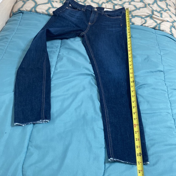 Rag and Bone 10 inch High Rise Ankle Skinny Jeans Size 27 - Picture 10 of 13